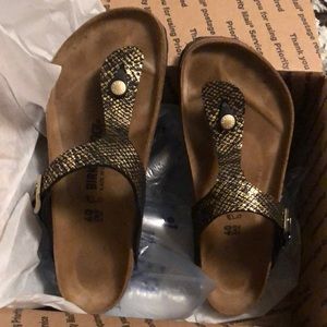 Birkenstock Gizeh Microfiber Thong Sandal Size 40